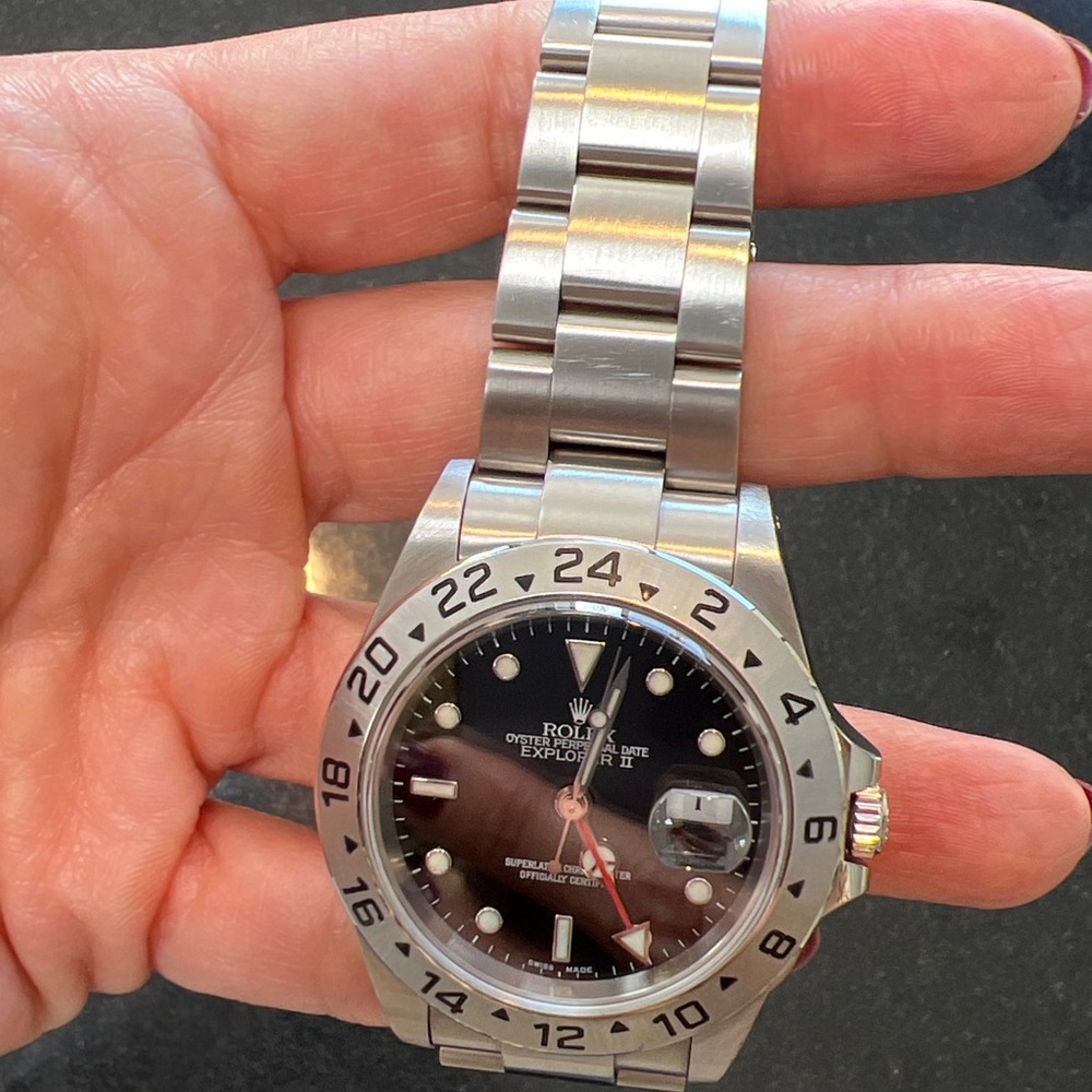 ❌SOLD❌ PRICE FIRM ✅ Rolex Explorer II Ref 16570 Full Set 2003 - Picture 16 of 16